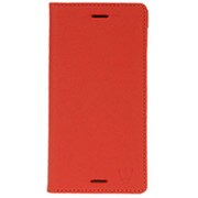 WOW-XXPFM-RD [Walk on water Xperia X Performance用 マグネットフラップ搭載 手帳型ケース レッド]