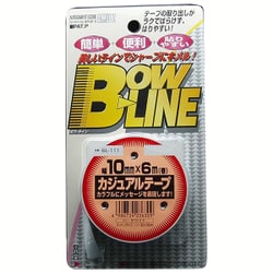 BL-111 [ボウ・ライン カジュアルテープ 幅10mm×巻6m ホワイト]