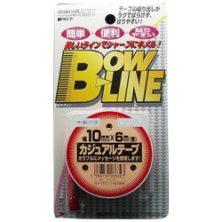 BL-113 [ボウ・ライン カジュアルテープ 幅10mm×巻6m レッド]