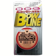 BL-122 [ボウ・ライン カジュアルテープ 幅20mm×巻6m ブラック]