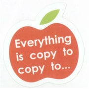 R819 [ステッカー Everything is copy to]