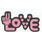 R821 [ステッカー LOVE]