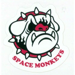 R827 [ステッカー SPACE MONKEYS]