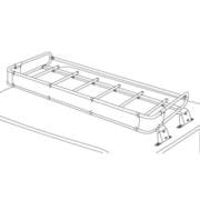 CF421C [トラックキャリア Cseries 4本脚 長さ710×幅1407×全高228mm 主な適合車種：デュトロ/ダイナ/トヨエース標準ルーフ]