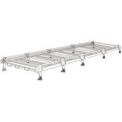 HL200SP [ルーフキャリア Hseries 10本脚 長さ2940×幅1355×全高265mm 主な適合車種：ボンゴ/バネットバン/デリカバン]