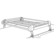 HL42 [ルーフキャリア Hseries 4本脚 長さ840×幅1355×全高295mm 汎用タイプ]