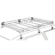 PL236A [ルーフキャリア Pseries 6本脚 長さ1530×幅1150×全高267mm 主な適合車種：ハイゼット標準ルーフ]