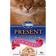 コンボキャットパウチまぐろとかつおかまぼこ添え40g [キャットフード]