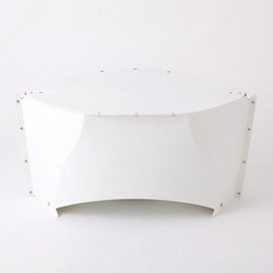 PATATTO TABLE [折りたたみテーブル ペールホワイト×ペールホワイト]