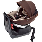 チャイルドシート ブラウン クルムーヴ スマート エッグショックJG-550 BR