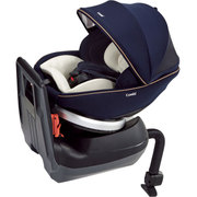 チャイルドシート ネイビー クルムーヴ スマート エッグショックJG-550 NV