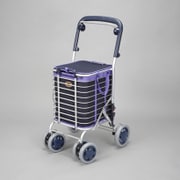 シルバーカー ワイヤーカート メッシュ紺 A-0198M