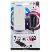 USB2.0 AC7ポートハブ セルフパワー ホワイト UH-2434W