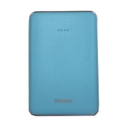 モバイルバッテリー TIGER リチウムポリマーバッテリー 5000mAh 2.0A出力 ブルー