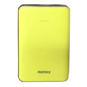 モバイルバッテリー TIGER リチウムポリマーバッテリー 5000mAh 2.0A出力 イエロー