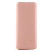 モバイルバッテリー Soda リチウムポリマーバッテリー 6400mAh 2.1A出力 ピンク