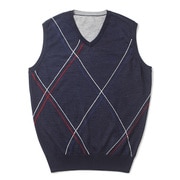 16FW 1651 ニットベスト リバーシブル NV-S