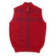 16FW 1652 ニットベスト ジップ RD-LL