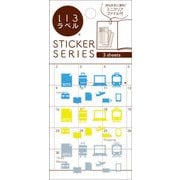 手帳用シール いろラベル ビジネス クリア クール ML168