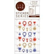 手帳用シール いろラベル オメデトウ クリアスマート ML165