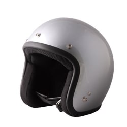 スモールジェットヘルメット シルバー KC-300M 7505