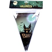 ハロウィンフラッグ パーティー ブルー