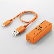 無線LANポータブルルーター 300Mbps オレンジ WRH-300DR3-S