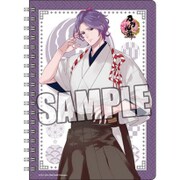 刀剣乱舞-ONLINE- B6Wリングノート 歌仙兼定 [キャラクターグッズ]