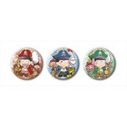 ぷりっしゅ おそ松さん 缶バッジセット 海賊松ver.  A [キャラクターグッズ]