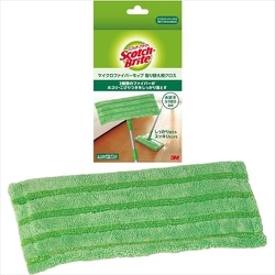 フローリング用モップ スコッチ・ブライト マイクロファイバーモップ 取替用