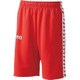 ARN-6322P-RED-L [ジャージハーフパンツ 男女兼用 Lサイズ レッド]