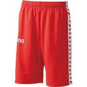 ARN-6322P-RED-L [ジャージハーフパンツ 男女兼用 Lサイズ レッド]