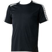 ARN6331-BLK-M [チームラインTシャツ ユニセックス Mサイズ ブラック]