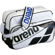 ARN6433-WHT-F [エナメルショルダーL ユニセックス 約31L ホワイト×ブラック]
