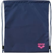 ARN6436-NVY-F [マルチバッグL ユニセックス 34×40cm ネイビー×ピンク]