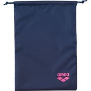 ARN6437-NVY-F [マルチバッグM ユニセックス 28×40cm ネイビー×ピンク]