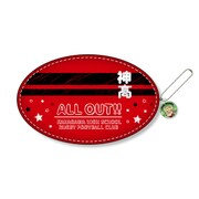 ALL OUT！！ ぬいぐるみパスケース 江文優 [キャラクターグッズ]