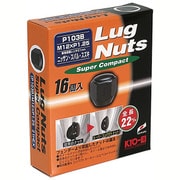 ホイール用品 P103B-16P LugNut Super Compact 16PCS