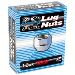 ホイール用品 103HC-19-16P LugNut 16PCS ホイールナット