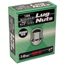 ホイール用品 104-16P LugNut 16PCS ホイールナット