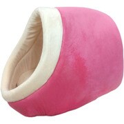 ペットプロ マイクロファイバーロングドーム ピンク [ロングドームタイプ ペット用ベッド]
