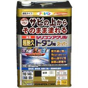 油性超耐久 シリコンアクリルトタン用スーパー 新茶 [12kg]