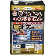 油性超耐久 シリコンアクリルトタン用スーパー なす紺 [12kg]