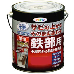 油性高耐久鉄部用 赤 [1.6L]