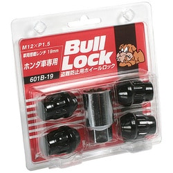 ホイール用品 601B-19 ブルロック 袋タイプ 19HEX M12xP1.5