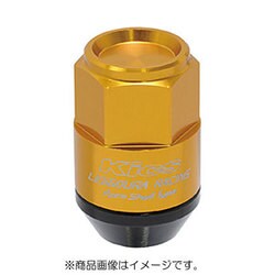 ホイール用品 CL35-13A ホイールロック&ナット ゴールド M12×P1.25