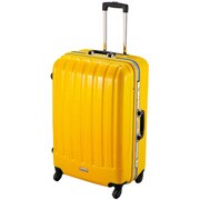 スーツケース ハードフレームタイプ L 旅行日数目安:1週間以上 100L/115L TSAロック搭載 イエロー MT-3556