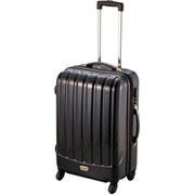スーツケース ダブルファスナータイプ M 旅行日数目安：4泊～7泊 60L/70L TSAロック搭載 ブラック MT-3566