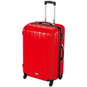 スーツケース ダブルファスナータイプ L 旅行日数目安：1週間以上 100L/115L TSAロック搭載 レッド MT-3571