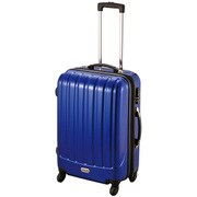 スーツケース ダブルファスナータイプ M 旅行日数目安：4泊～7泊 60L/70L TSAロック搭載 ブルー MT-3578